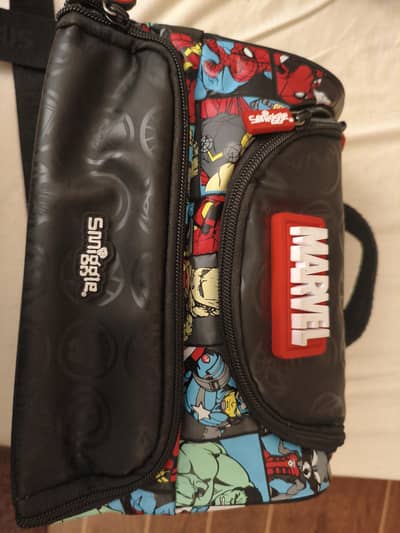 Smiggle marvel and Jurassic Park lunch bags original