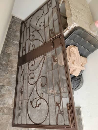 4 Iron Doors.