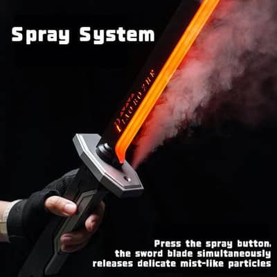 Sparkblade LED Katana Sword – Light-Up Toy Sword with Smoke Effect