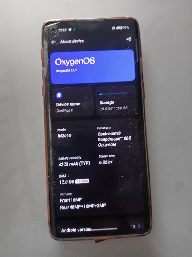 12/256 OnePlus 8 1