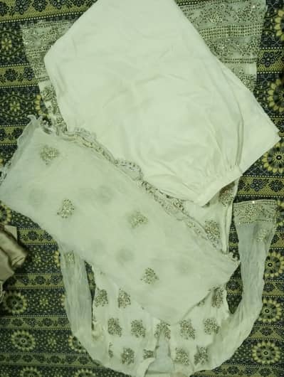 Pure chiffon 3 peice dress