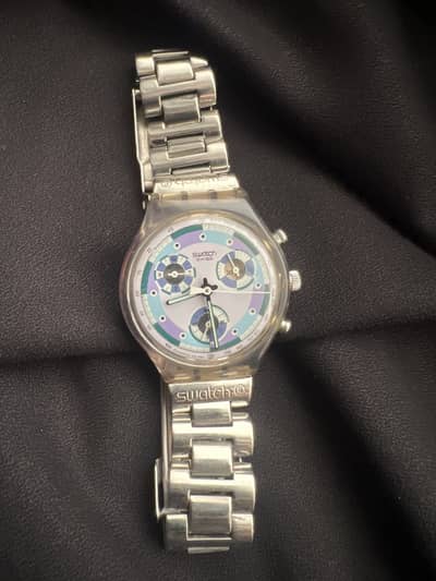 SWATCH GREENTIC VINTAGE CHRONOGRAPH