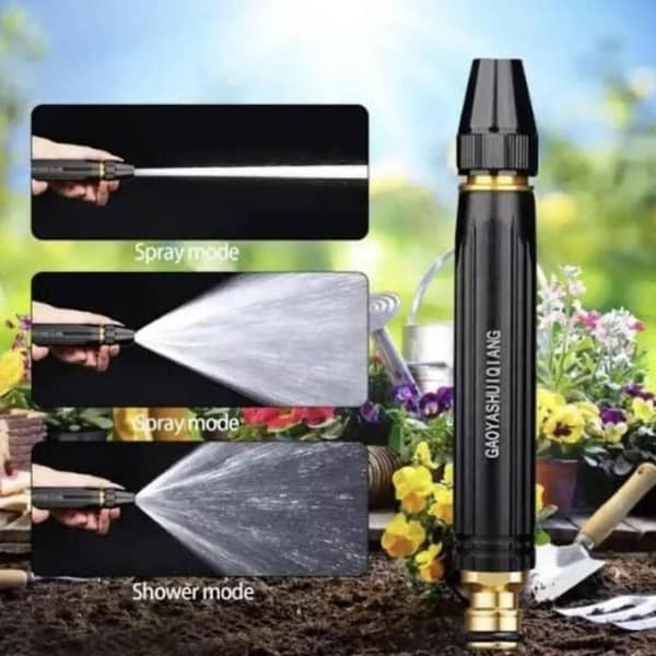 Adjustable Metal Water Spray Nozzle for Car Wash & Garden Metal Nozzle