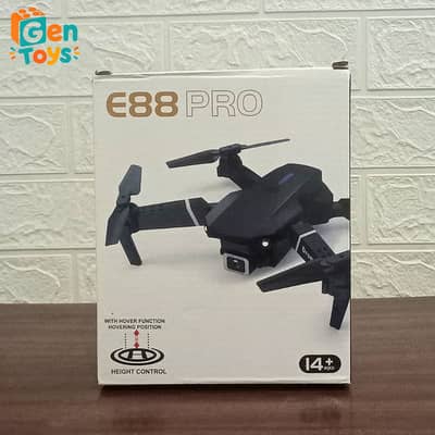 E88 Pro RC Quadcopter Drone Toy with Dual Camera Foldable