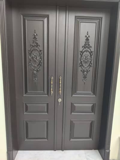 Solid Wood Door-Semi Solid-Engineering-Malaysian Panel /Ash/Fiber Door