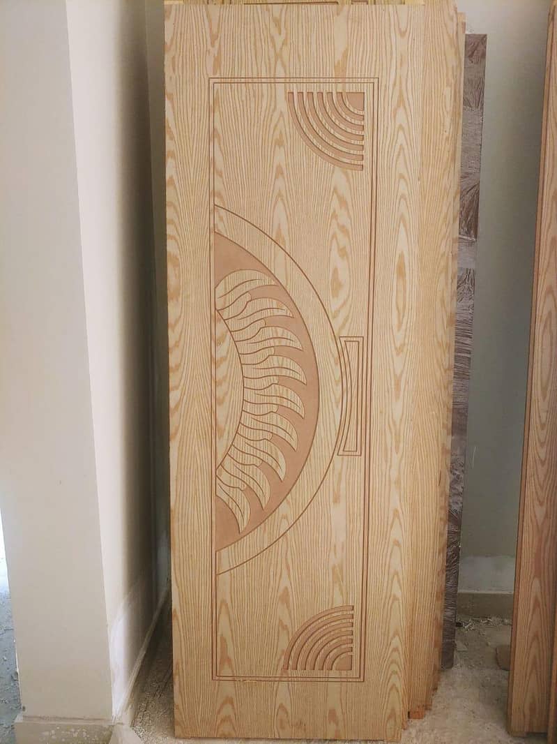 Solid Wood Door-Semi Solid-Engineering-Malaysian Panel /Ash/Fiber Door 15