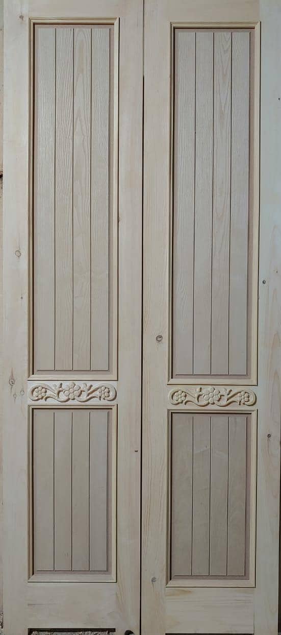 Solid Wood Door-Semi Solid-Engineering-Malaysian Panel /Ash/Fiber Door 17
