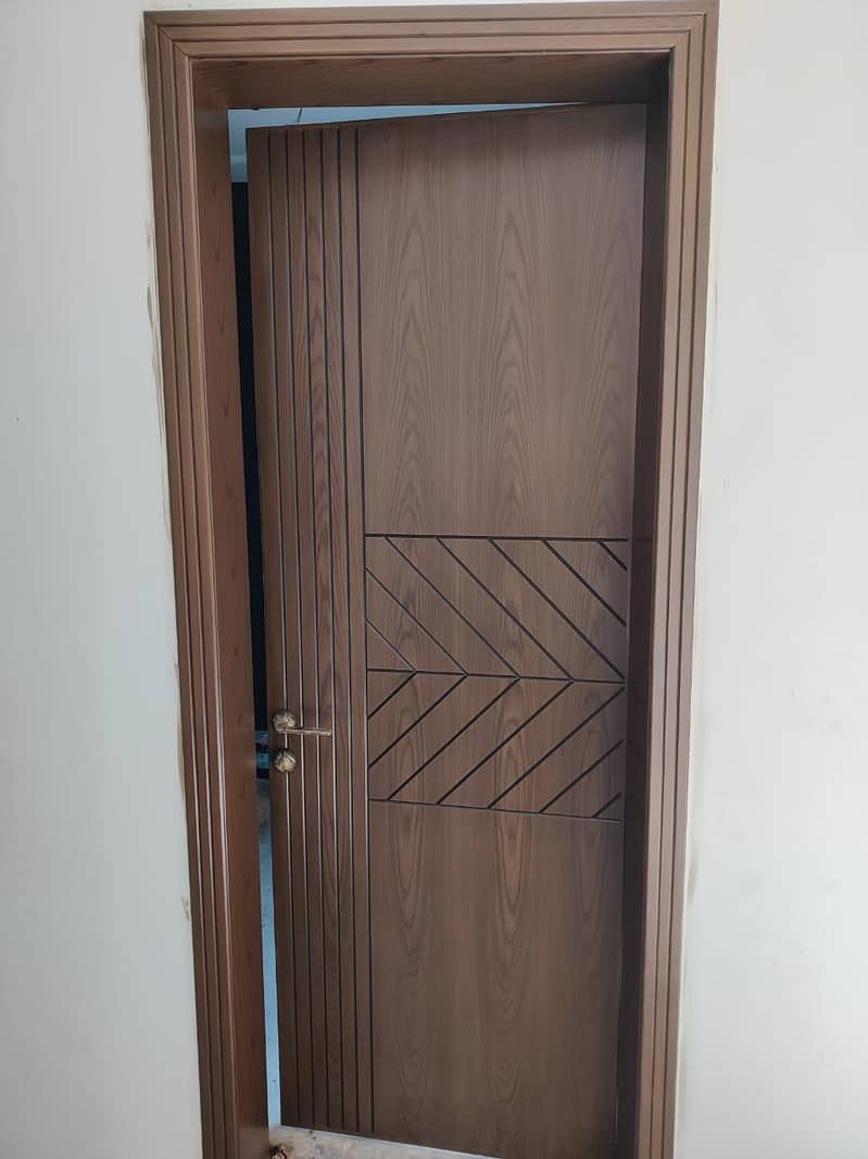 Solid Wood Door-Semi Solid-Engineering-Malaysian Panel /Ash/Fiber Door 18