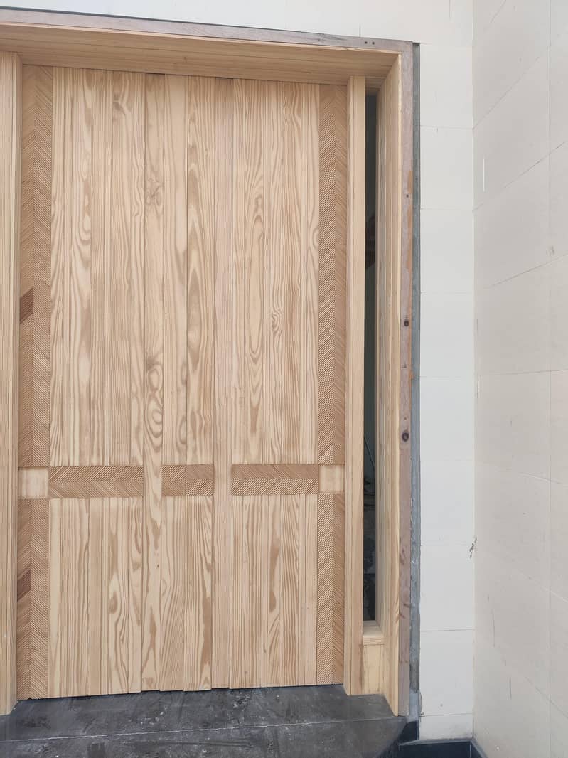 Solid Wood Door-Semi Solid-Engineering-Malaysian Panel /Ash/Fiber Door 19