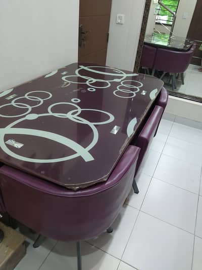 6 Seater Imported Dinning Table for sale