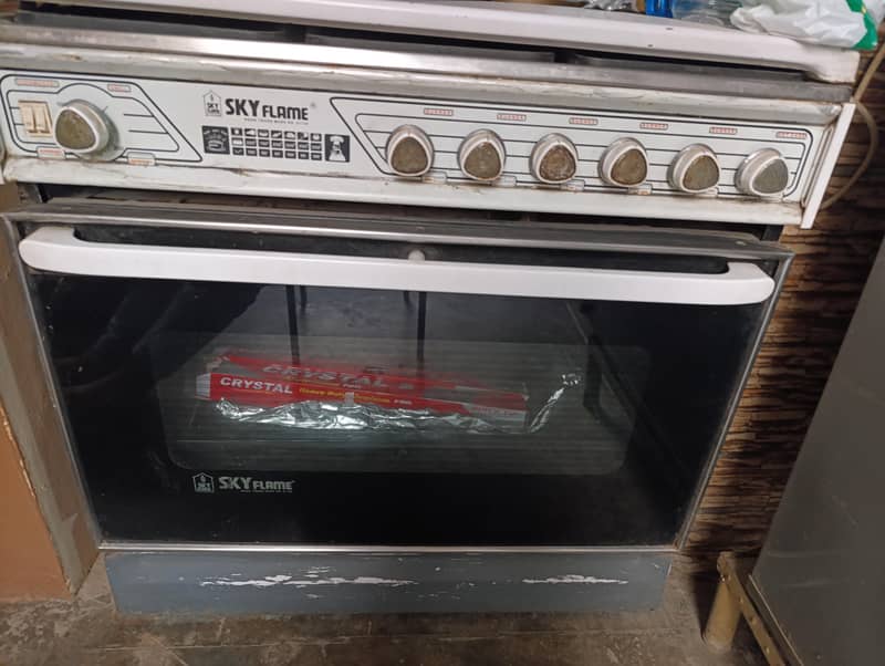 Sky flame cooking range 1