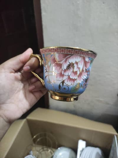 Hand painted set brand new