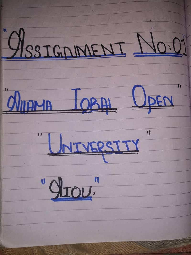 AIOU spring assignment 0