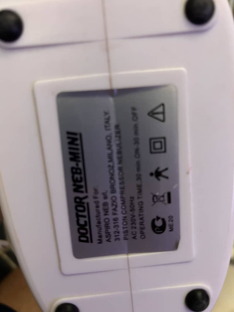 Nebuliser machine 1