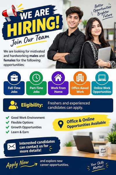 Urgent hiring