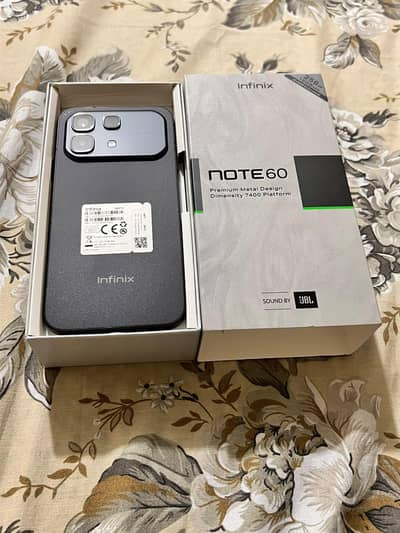 Infinix Note 60 Midnight Black