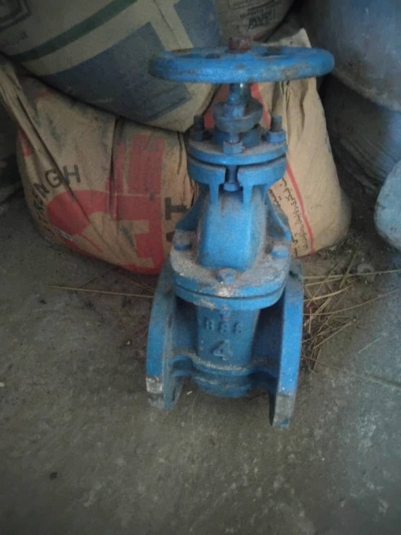 4 Inch Flanged Gate Valve / Sluice Valve 3