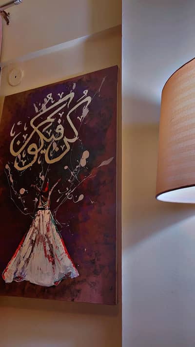 Painting Sufi Calligraphy