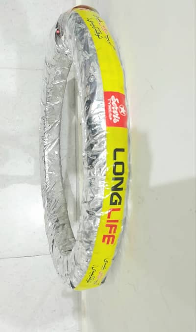 Brand New 70cc Servis long life front tyre CD 70, PKR 2200
