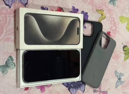Apple iphone 15 pro Max 512Gb PTA approved box pack