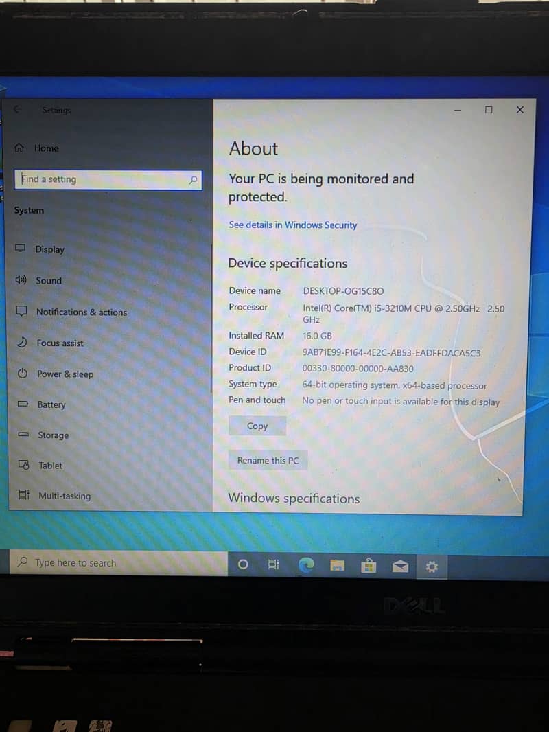 Dell Latitude E5530 3rd Gen 1