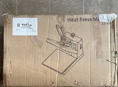 Digital Heat Press Machine 15x15 - Urgent Sale (Scratchless Condition