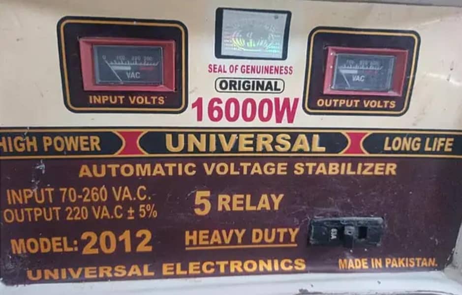 stabilizer 16000W 0