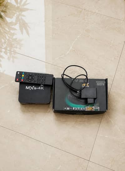MXQ 4K Android TV Box  for sale | Good Condition | Wi-Fi Support