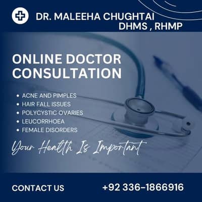 general physician, homeopathic consultant