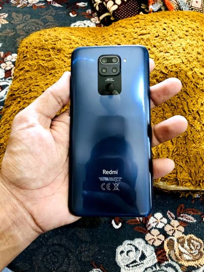 Redmi Note 9 4gb 128gb PTA Approved