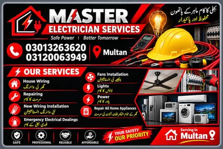 Master Electrician services