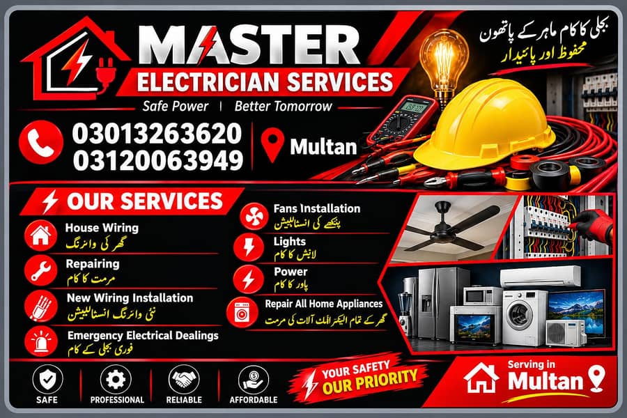 Master Electrician services 0