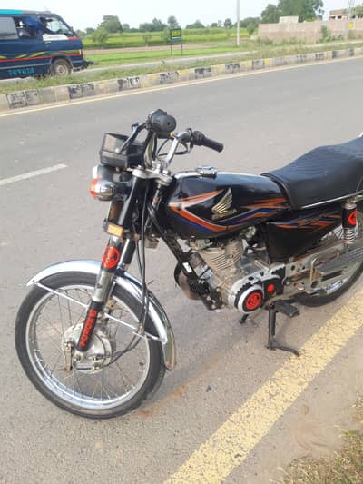 2018  model Honda 125cc For sale Gujrat Black