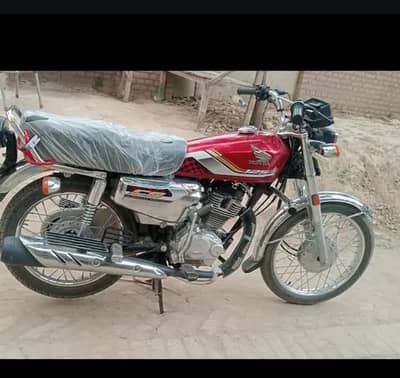 Honda 125 slef start Red clour