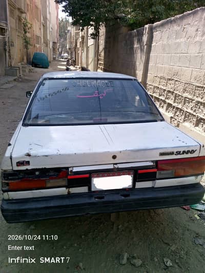 Nissan Sunny 1970  1300cc  car for sale.