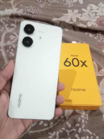 Realme Note 60x with box no open