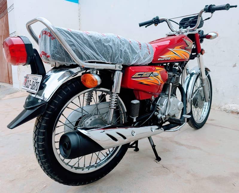 ہونڈا سی جی 125 بائک 1
