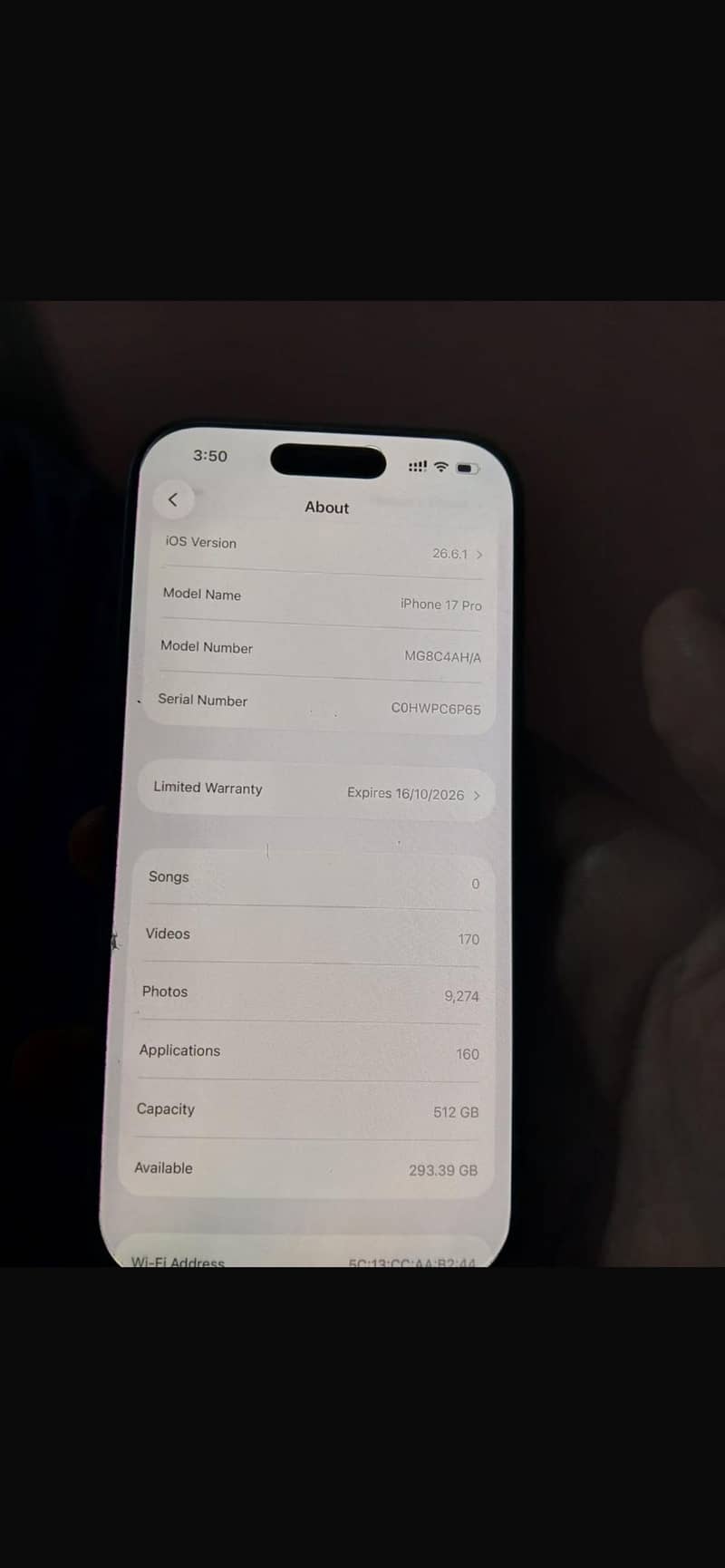 iPhone 17 pro 4