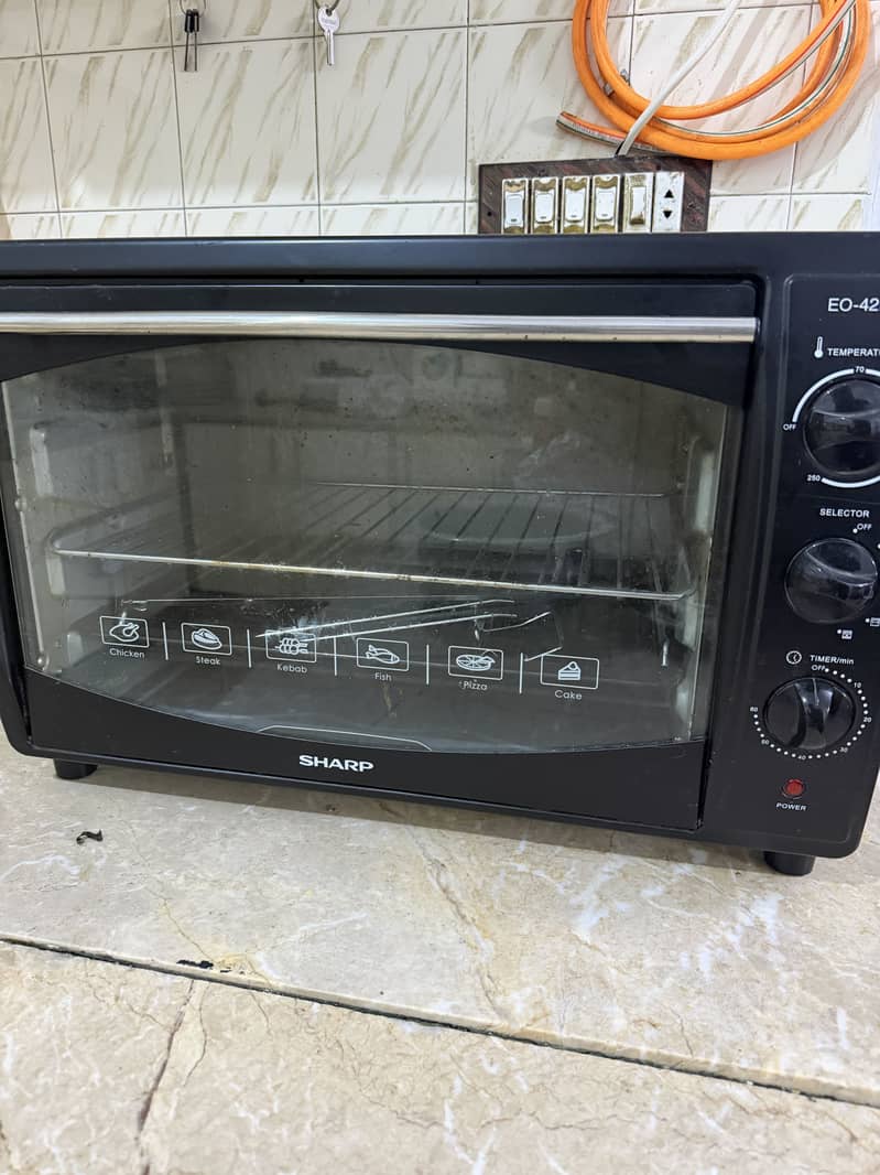 Sharp electric oven 0