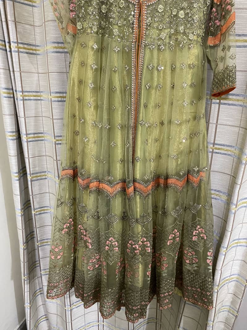 Embroidered 3 piece Maxi 1