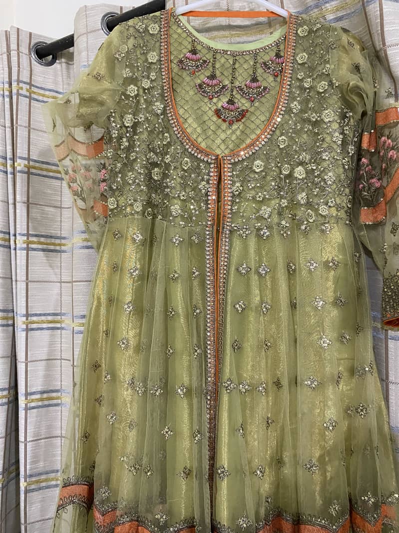 Embroidered 3 piece Maxi 2