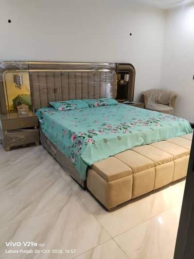 Households Items - King Size Bed - Dinning Table - Sofa Set