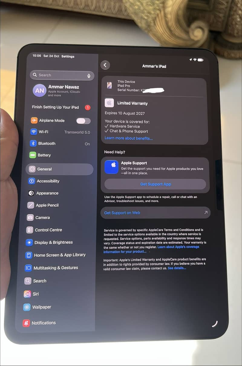 iPad Pro M4 11 inch 256GB Apple Warranty 1
