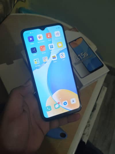 Oppo A15s 8/256 New Condition is Full Box Home use