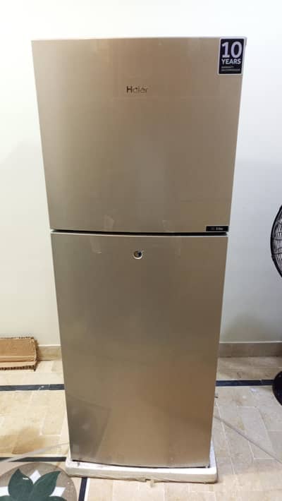 Haier HRF-336 Gold Refrigerator 336 Liters - New Unused - Urgent Sale