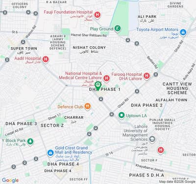 4 Marla 1st Floor For Rent DHA Phase 1, main boulevard H Block