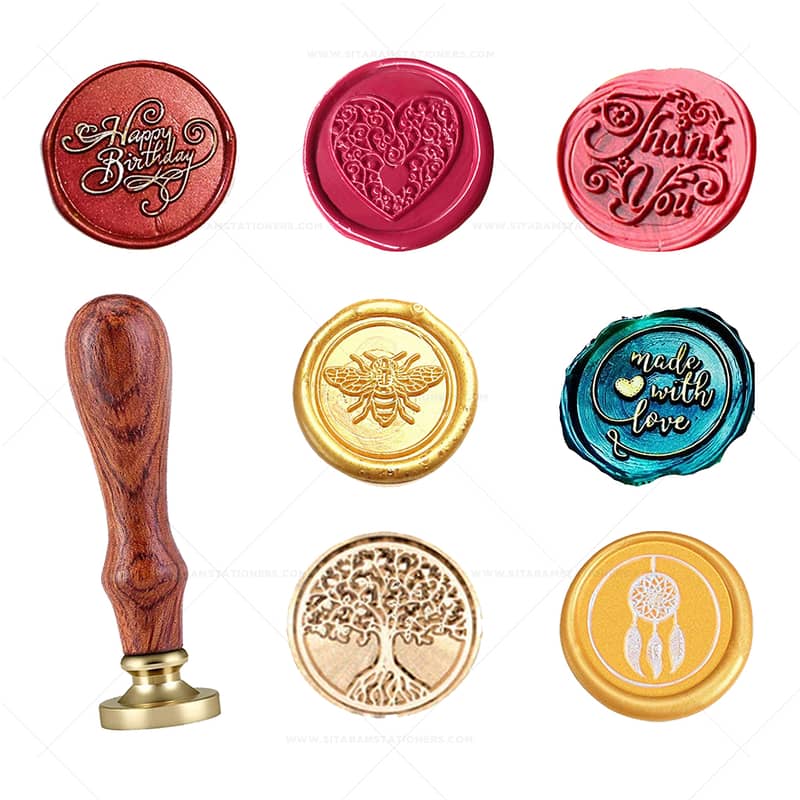 Customized Rubber Stamp, Flash Stamp, Wax Seal, Company & office Stamp 13