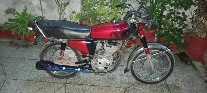 Honda 125 14 model punjb num bilkul ok