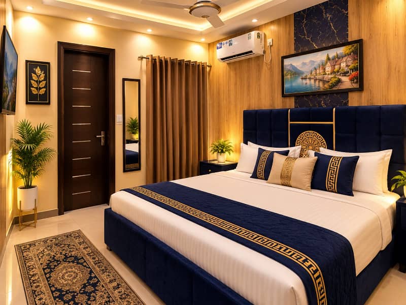Furnished Rooms Apartments Daily Basis Guest House rooms Hotel Rooms ...
