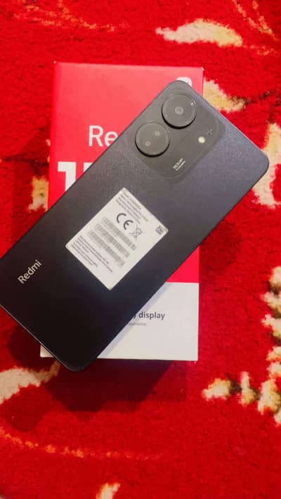 Redmi 13c 128/6  condition 10/9 no open no repair